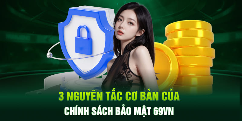3 nguyên tắc cơ bản của chính sách bảo mật 69VN
